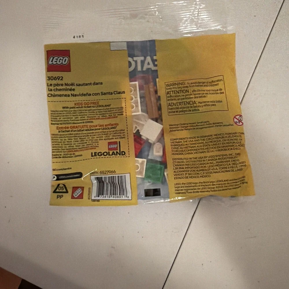 LEGO Creator Christmas Chimney Fun with Santa 30692 Polybag 60 pcs NEW